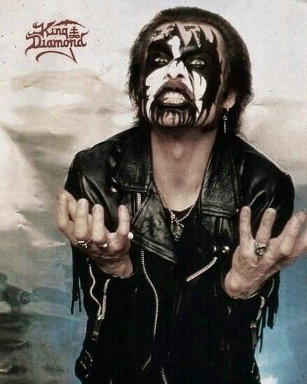 Rockstar Makeup, Mercyful Fate, Metal Horns, Corpse Paint, King Diamond, Heavy Metal Girl, Heavy Metal Art, Rock Of Ages, 80s Music