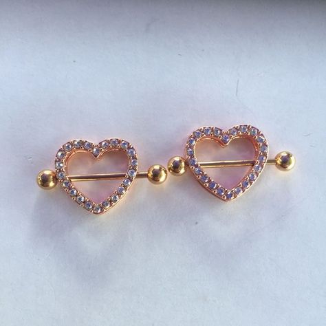 San Jacinto, Body Jewelry Piercing, Piercing Ideas, Bar Stud Earrings, Rose Gold Heart, Body Piercing Jewelry, Body Mods, Circle Earrings, Gold Heart