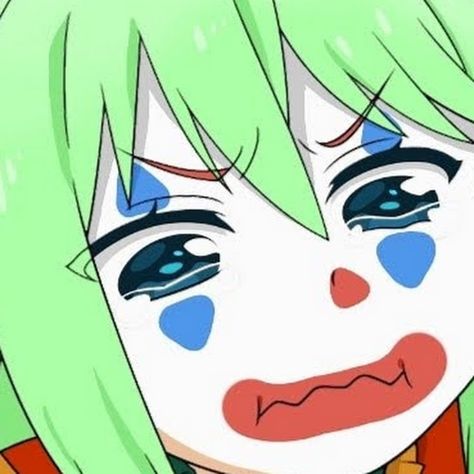 Anime Joker Pfp, Clown Anime Icon, Joker Anime, Clown Pfp, Clown Pics, Clown Faces, Emo Wallpaper, Cat Icon, Funny Films