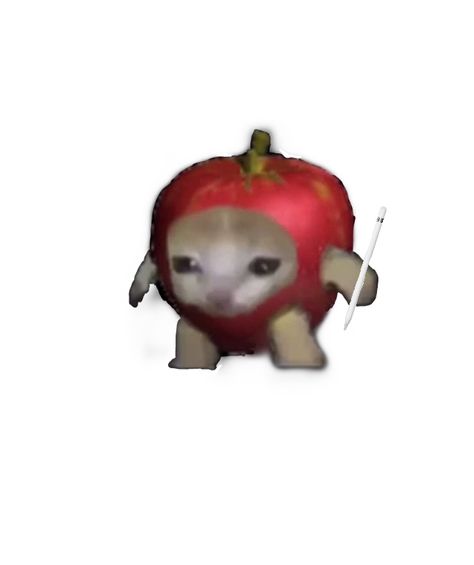 Fruit Memes Funny, Apple With Face Tiktok, Apple Memes Funny, Apple Id Profile Picture, Fruit Cars, Gato Banana, Apple Meme, Apple Memes, Crying Cat Costume