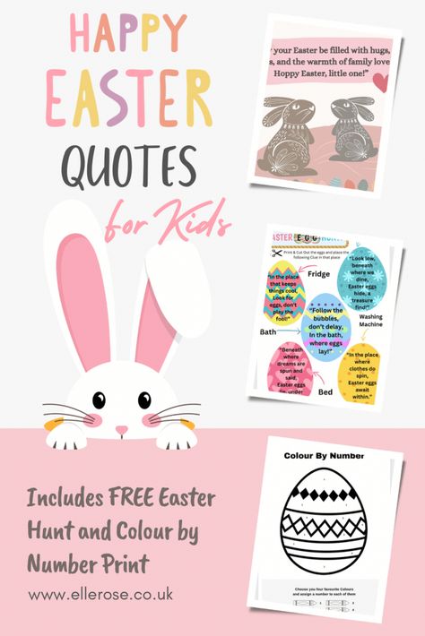 20 Wonderful Happy Easter Quotes for Kids - Easter Quotes For Kids, Easter Card Sayings, Kids Easter Cards, Easter Themed Treats, Happy Easter Funny, Happy Easter Quotes, Easter Quotes, Happy Easter Card, Easter Prints