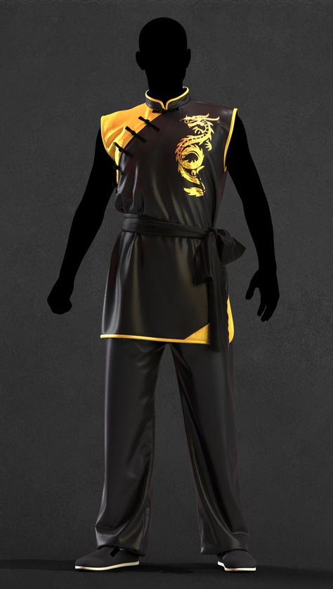 Martial Art Character Design, Martial Arts Clothing Character Design, Martial Arts Outfits Character Design, Martial Arts Outfit, Ninja Fashion, Kung Fu Clothing, Martial Arts Pants, Martial Arts Gi, Karate Outfit