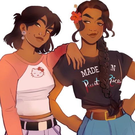 Mariel’s Instagram photo: “Best gals: Pipes and Reyna Drawing them for the 100th time because I never get satisfied with how I draw them 🤡 This time I have…” Reyna Drawing, Piper And Reyna, Hoo Fanart, Pjo Art, Wlw Ships, Pjo Hoo, Piper Mclean, Percy Jackson Quotes, Percy Jackson Fan Art