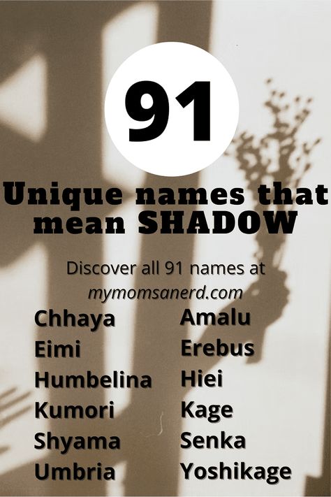 Nearly 100 dark, ethereal, and spooky names that mean shadow. Perfect for a black cat or dog, or that shady character in the novel you're writing! Black In Different Languages, Shadow Names, Names That Mean Black, Names That Mean Darkness, Names That Mean Shadow, Spooky Names, Names That Mean Wolf, Ethereal Names, Shadow Meaning