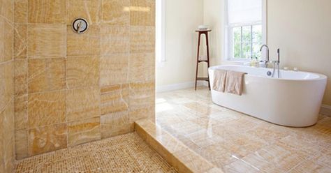 Onyx Tiles Onyx Bathroom Ideas, Onyx Bathroom, Onyx Shower, Stone Tile Bathroom, Onyx Tile, Crystal Bathroom, Gold Tile, Metallic Backsplash, Brown Bathroom