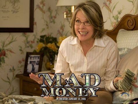 School Movies, Ted Danson, Old School Movies, Money Icon, Mad Money, Smile Icon, Money Icons, Diane Keaton, Queen Latifah