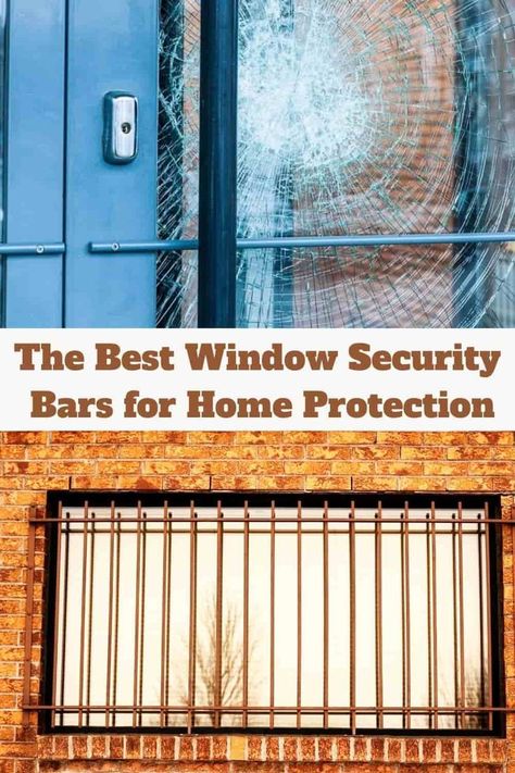 Window security bars can increase your home security, providing a visual and physical deterrent to anyone whose even thinking about breaking into your home. Crank Out Windows, Window Security Bars, Burglar Bars, Window Security, Diy Home Security, Safe Room, Best Windows, Home Protection, Home Defense