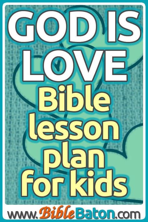 Wish teaching children about God's love could be easy and fun? With this awesome free printable 'God is Love' Bible lesson plan for kids, it is! Perfect for your kids' ministry, children's church, or Sunday School class--especially if you're teaching the Fruit of the Spirit. Click through to read the lesson plan now! Vbs Lessons, Armor Of God Lesson, Spiritual Education, Kids Church Lessons, Homeschool Family, Kids Sunday School Lessons, Childrens Sermons, Creative Lesson Plans, Vbs 2023