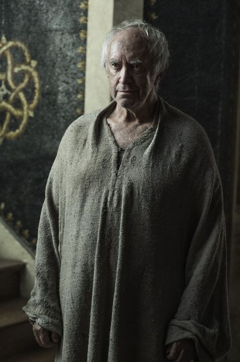 This article is about the individual. For the episode, see: High Sparrow (episode) Every one of us is poor and powerless. And yet together... we can overthrow an empire.The High Sparrow The "High Sparrow" was the leader of the religious sect known as the Sparrows and the newly appointed High Septon. Under his tenure, the Faith Militant was reestablished, and amasses considerable influence over the Iron Throne during the reign of King Tommen I. His real name is unknown. The High Sparrow was ... High Sparrow, Game Of Thrones Wallpaper, Watchers On The Wall, Michelle Fairley, Actors Then And Now, Jonathan Pryce, Game Of Thrones Facts, Patriots Game, Game Of Thrones Tv