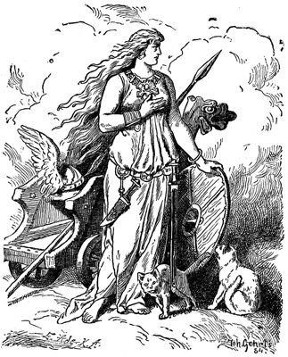 Frigg, Norse Goddess. Norse Goddess Of Love, Goddess Freya, Viking Queen, Freya Goddess, Norse Paganism, Nordic Mythology, Norse Gods, Norse Goddess, Norse Pagan