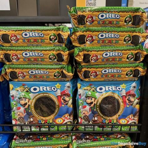 WAHOO! There are 16 cookie designs, and if the Pokemon Oreo Cookies taught us anything, it’s that folks will probably sell individual cookies on eBay. (Spotted by Bob K at Walmart.) If you’re out shopping and see new products, snap a picture of them, and send them in via an email (theimpulsivebuy@gmail.com) with where you […] The post SPOTTED: Super Mario Oreo Cookies appeared first on The Impulsive Buy. Mario Oreos, Chocolate Sandwich, Chocolate Sandwich Cookies, Sandwich Cookies, Cookie Designs, Oreo Cookies, Super Mario, Oreo, New Products