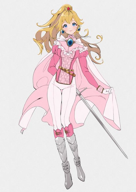 Nachoz 🌸 CRX T143 on Twitter: "The Peach Knight🍑⚔️ https://t.co/3dcYe074N7" / Twitter Super Mario Princess, Peach Mario, Nintendo Princess, Nintendo Fan Art, Peach Art, Princesa Peach, Fire Emblem Games, Anime Expo, Super Mario Art