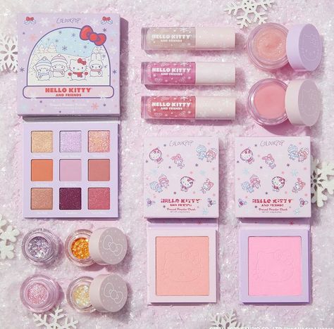 Matte Make Up, Koleksi Makeup, 2020 Makeup, Kitty Makeup, Hello Kitty Makeup, Friends Holiday, Kawaii Makeup, Makeup News, Snow Much Fun