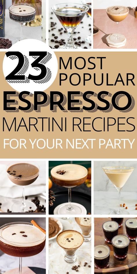 Frothy Espresso Martini, Home Espresso Recipes, Red Velvet Espresso Martini, S’mores Espresso Martini, Nespresso Espresso Martini, Martini Espresso Recipe, Espresso Martini Flight, Frozen Espresso Martini Recipe, Espresso Martini Variations