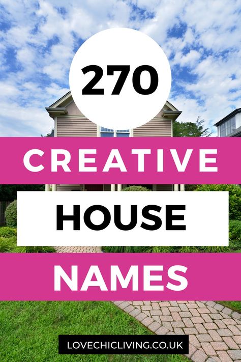 Name My House, College House Names, Guest House Names Ideas, Lake House Names Ideas, House Names Ideas Indian In Sanskrit, House Names Ideas Inspiration, Naming Your House, Names For Houses, House Names Ideas