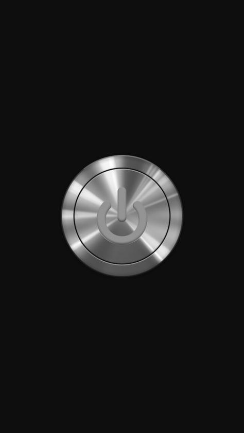 3D silver power button on black wallpaper for lock screen on iPhone Black Wallpaper For Lock Screen, Black Wallpaper For Iphone, Wallpaper For Lock Screen, For Lock Screen, Unlock Screen, Frames Design Graphic, Frames Design, Black Wallpapers, Iphone Art