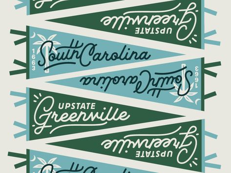 Pennant Flag Design, Printed Banner Design, Camping Graphic Design, Pennant Illustration, Outdoorsy Branding, Camp Branding, Camp Badges, Grpahic Design, Pennant Design