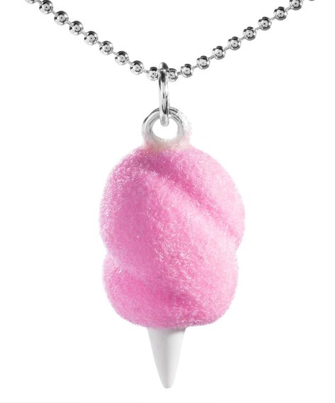 PRICES MAY VARY. Do you like receiving surprises in the mail? These would make the most amazing gifts, no... the ULTIMATE gift for your loved ones! Cute and sweetly scented necklaces handmade into food jewelry by Tiny Hands. Maple syrup, strawberry cupcake, cocoa mocha, mint ice-cream and more! Size: 18 inch silver ball chain necklace, cotton candy is approx 1 1/4" tall Material: Polymer clay, gloss, silver findings Smells like: Strawberry cotton candyWho can forget their first crush? Wandering Mimi Core, Bee Outfit, Pink Velvet Cupcakes, Hands Jewelry, Easily Forgotten, Emo Accessories, Strawberry Cupcake, Food Necklace, Candy Necklace