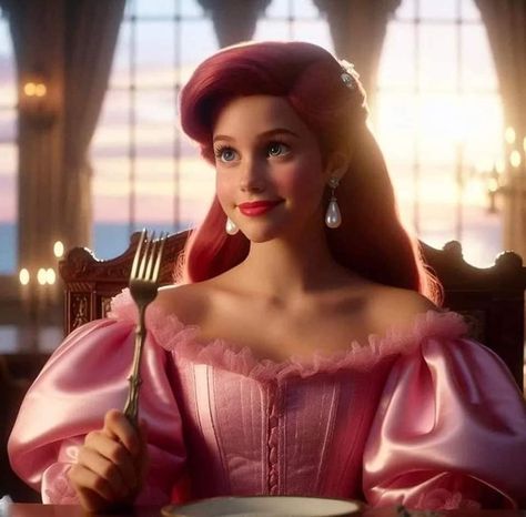 Facebook Ariel Live Action, Little Mermaid Live Action, Mermaid Disney, Dinner Guest, Disney Live Action, Disney Ariel, Disney Princess Art, Princess Aesthetic, Princess Art