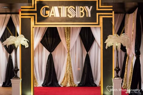 Gatsby Entrance, Great Gatsby Prom, Mafia Party, Gatsby Birthday Party, Gatsby Gala, Gatsby Party Decorations, Harlem Nights, Great Gatsby Theme, Prom Themes