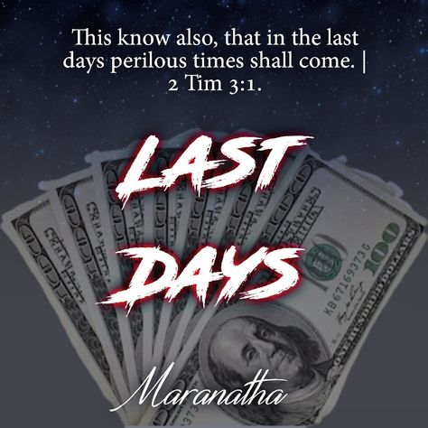 THIS KNOW ALSO, THAT IN THE LAST DAYS PERILOUS TIMES SHALL COME.  ➡️For men shall be lovers of their own selves, covetous, boasters, proud, blasphemers, disobedient to parents, unthankful, unholy,  Without natural affection, trucebreakers, false accusers, incontinent, fierce, despisers of those that are good,  Traitors, heady, highminded, lovers of pleasures more than lovers of God;  ❗HAVING A FORM OF GODLINESS, BUT DENYING THE POWER THEREOF: FROM SUCH TURN AWAY. ~2 Timothy 3:1-5 (KJV).  #MARANA Perilous Times, In The Last Days, 2 Timothy 3, 2 Timothy, Water Life, Last Days, Last Day, Turn Ons, Let It Be