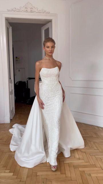 Eve Lendel Wedding Dress, Lanvee By Eva Lendel, Eva Lendel Wedding Dresses, Wedding Dress Sparkle, Eva Lendel, Dark Garden, Timeless Wedding Dress, Sparkle Wedding Dress, Awesome Outfits