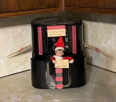 Air Flyer, United Air, On The Shelf, Elf On The Shelf, Air Fryer, Elf