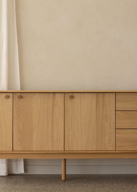 The Copenhagen sideboard is a Scandi inspired piece with clean lines. A timeless & modern piece to provide ample storage. Material: Solid Oak with Oak veneerDimensions:1850cm W x 450cm D x 84cm H White Oak Sideboard, Glass Sideboard, Teak Cabinet, Bedside Table Drawers, Glassware Kitchen, Black Sideboard, Oak Sideboard, Furniture Care, Sideboard Storage