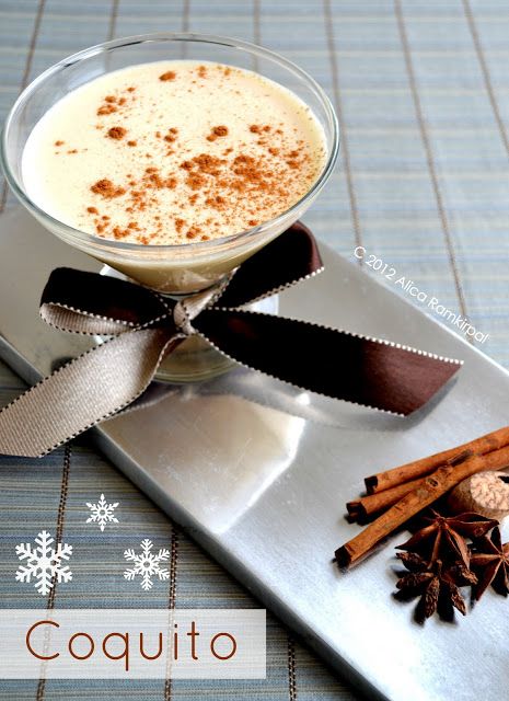 Puerto Rican Eggnog Recipe, Mexican Egg, Mexican Eggs, Coquito Recipe, Coconut Roll, Brown Stew Chicken, Puerto Rican Cuisine, Rican Food, Season Decor