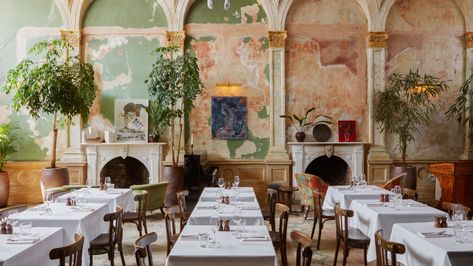 The Best New Restaurants in the World: 2022 Hot List | Condé Nast Traveler Clerkenwell London, The Ivy Chelsea, Coral Room, Restaurants London, Pink Dining Rooms, The Ned, Corinthia Hotel, Eleven Madison Park, Arts Club