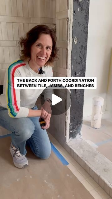 Erin Stetzer on Instagram: "Sharing the process of how we get our shower tile to meet the threshold jamb slabs and bench slab perfectly ✨

Designer: @eg_interiors 
Architect: @_dmgarchitects
Builder: @erinstetzerhomes 
#hunterscreekvillage

Want to talk with Erin about YOUR project? For homeowners and builders, whether you are looking for input on a current project or thinking about building or remodeling a home, Erin and her team are here to help you through the entire process! Head to https://www.erinstetzerhomes.com to book a virtual consult with Erin today ✨💻🙌

______
#erinstetzerhomes  #homebuilder #custombuilder #customhomes #customhomebuilder #construction #dreamhome #homeinspo #homedesign #builder #homesweethome #newhome #newconstruction #housegoals #buildersofinstagram #dreamhou Shower Threshold, Interior Architect, House Goals, Custom Home Builders, Shower Tile, Master Bath, Home Builders, New Construction, The Process