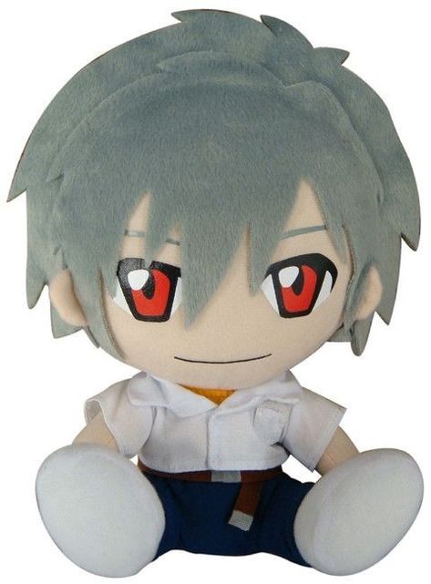 Kaworu Plush, Anime, White