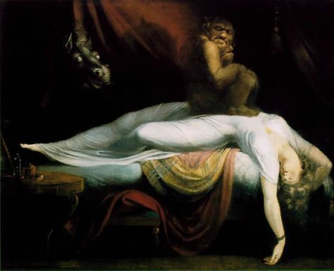 Henry Fuseli The Nightmare. 1781. Romanticism. Oil on Canvas. Detroit Institute of Art. Old Hag Syndrome, Musée D'orsay Paris, Henry Fuseli, Scary Paintings, Artemisia Gentileschi, Old Hag, Istoria Artei, Painting Of A Woman, Art Noir