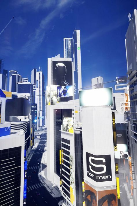 Mirrors Edge City, Mirrors Edge Aesthetic, Mirrors Edge Catalyst, Mirror’s Edge, Mirror's Edge, Edge City, Environment Painting, Arte Punk, Cyberpunk Aesthetic