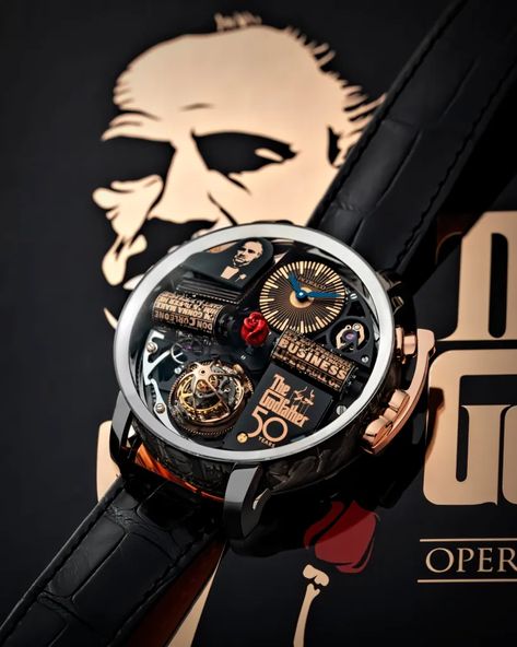 Don Vito Corleone, Best Watch Brands, Used Rolex, Audemars Piguet Watches, Tourbillon Watch, Expensive Watches, Limited Edition Watches, Luxury Timepieces, Watches Unique