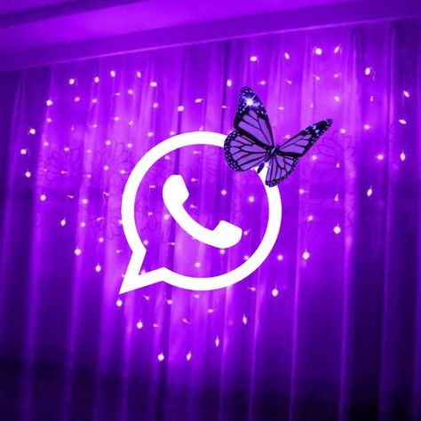 PURPLE Pretty Wallpapers Purple, Wallpapers Purple, Purple Galaxy Wallpaper, Iphone Wallpaper Violet, Purple Butterfly Wallpaper, Whatsapp Logo, Iphone Wallpaper Bts, Purple Icon, Wallpaper Themes