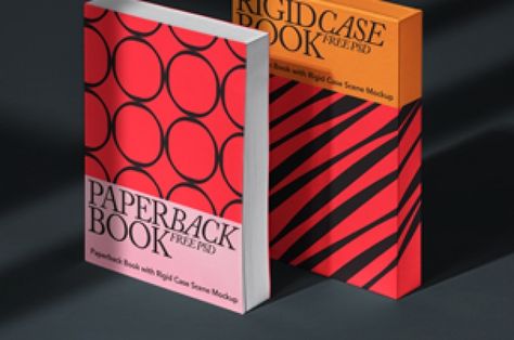 This is a psd paperback book mockup with its rigid case to display your book designs in style. You can add... Book Mockup, Simple Resume Template, Stationery Mockup, Paper Book, Free Graphics, Photoshop Cs6, Mockup Templates, Mockup Free Psd, Free Mockup