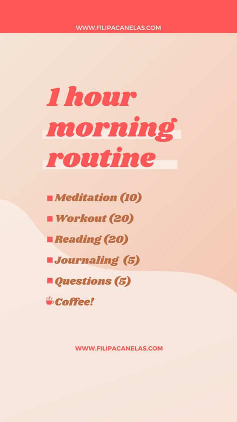 1 Hour Morning Routine, Summer In Portugal, Energy And Motivation, Productivity Challenge, My Morning Routine, 20 Minute Workout, 20 Questions, Intention Setting, Task Management