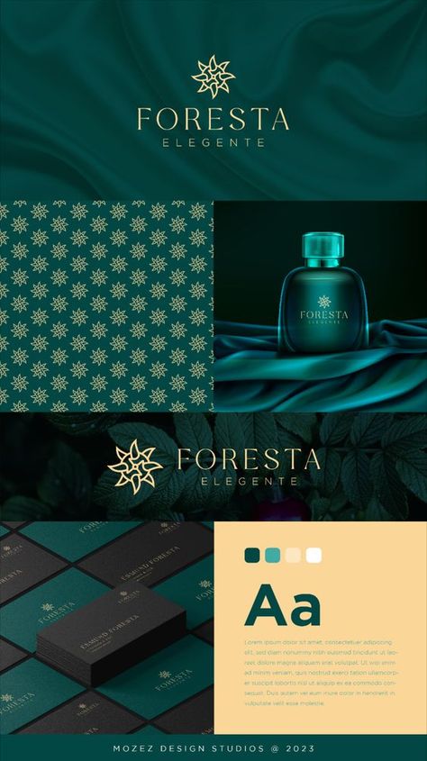 Luxury perfume business logo design, Luxury branding design, Foresta logo design branding #LogoDesign #LuxuryLogo #BrandLogos Luxury Perfume Branding, Old Money Logo, Perfume Business, Logo Design Luxury, Luxury Skincare Brands, Money Logo, Modern Minimalist Logo, Luxury Branding Design, Luxury Logo Design