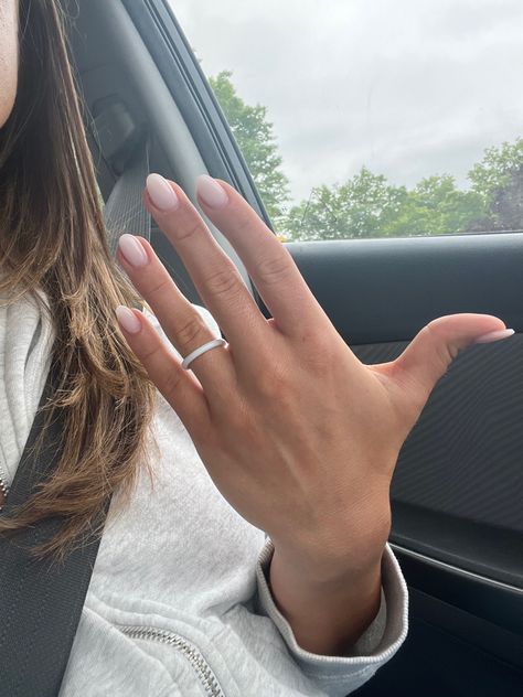 Wedding Goals Dreams, Summer French Manicure, Clear Gel Polish, Nail Polish Summer, Clear Gel Nails, White Gel Polish, Soft White Color, White Gel Nails, Sheer Nails