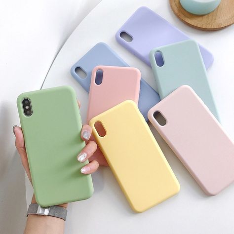 Pastel Yellow Phone Case, Silicone Phone Case Samsung, Iphone Case Covers Aesthetic, Pastel Phone Case, Xiaomi Phone, Capas Samsung, Phone Photo Editing, Nye Fashion, Redmi 9