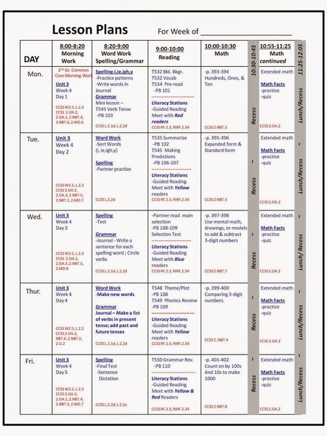 Weekly Lesson Plan Template Edtpa Lesson Plans, Kindergarten Lesson Plans Template, Lesson Planner Template, Preschool Weekly Lesson Plans, Pe Lesson Plans, Daycare Lesson Plans, Special Education Lesson Plans, Weekly Lesson Plan, Preschool Lesson Plan Template