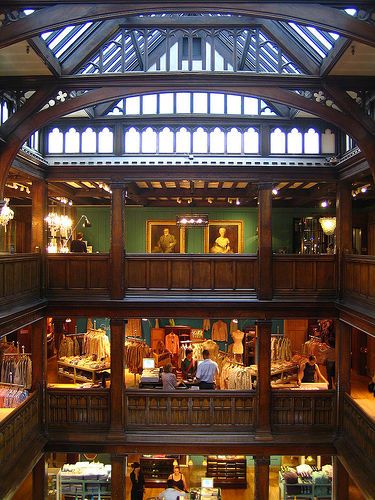 Liberty of London, interior.Liberty is a department store on Regent Street, based in the West End shopping district of Central London. Liberty Of London Wallpaper, Beautiful Stores, London Liberty, Liberty London Fabrics, Shopping District, Regent Street, London Interior, Liberty Of London Fabric, Liberty London