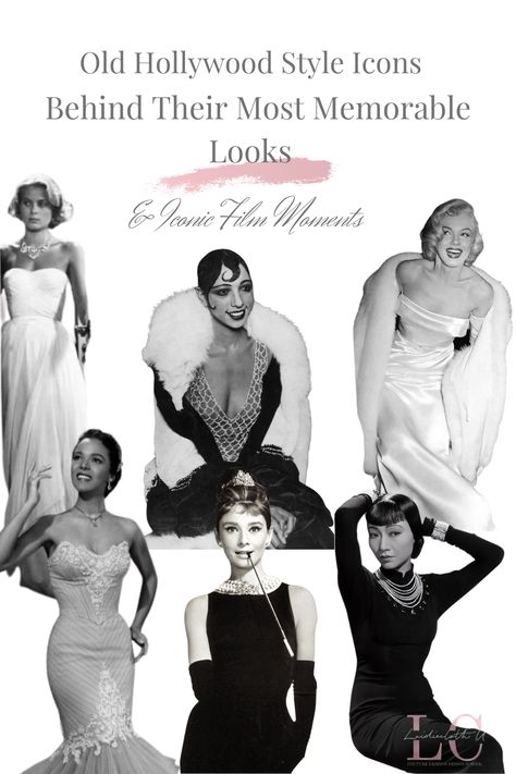 "The Golden Age Of Hollywood" Fashion Icons. Breaking down their most memorable looks some, little known facts and the films they were famous for. Fashion Design School, Old Hollywood Style, Hollywood Style, Fashion Icons, The Golden Age, Hollywood Fashion, Old Hollywood Glamour, Golden Age Of Hollywood, Hollywood Glamour