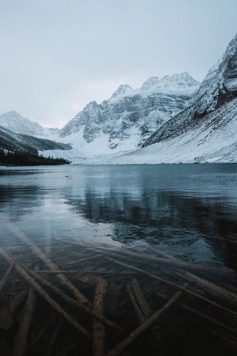 alecsgrg: Banff | ( by Cameron Anderson ) Quiet Nature, Scenery Pictures, Adventure Aesthetic, Lake Landscape, Dark Photography, Photography Techniques, Mountain Landscape, Fantasy Landscape, Landscape Photos