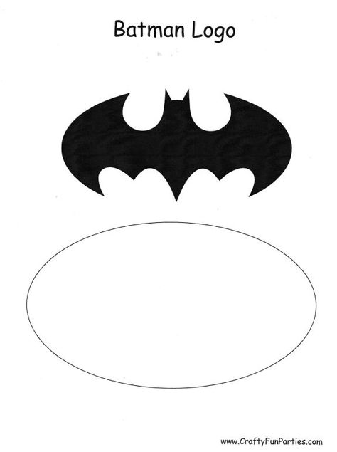 Batman Ornament Diy, Batman Templates Free Printable, Batman Party Decorations Free Printable, Batman Crafts Diy, Batman Template, Diy Batman Costume, Batman Stencil, Batman Mask Template, Printable Batman Logo