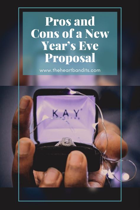 New Year’s Eve is right around the corner. It’s one of the most romantic holidays so it makes for the perfect time to pop the question. Think twinkling lights, endless champagne and midnight kisses. If you’re thinking of proposing this New Year’s Eve, here’s a list of Pros and Cons of a New Year’s Eve Proposal from our expert marriage proposal planners. New Years Proposal, New Years Eve Proposal, Midnight Kisses, Romantic Holiday, Marriage Proposal, New Year’s Eve, Marriage Proposals, Twinkle Lights, Pros And Cons