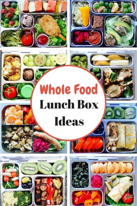 Whole Food Lunch Box Ideas. I would do this for myself if only I had an entire Sunday to cook & prepare . . . . Whole30 Bento Box Ideas, Paleo Kids Lunch Lunchbox Ideas, Bento Box Ingredients, Planet Box Lunches, Whole 30 Bento Box Ideas, Paleo Bento Box Lunch For Adults, Whole Foods Kids Lunches, Lunch Box Inspiration, Grown Up Lunch Box Ideas