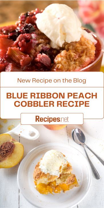 Looking for sweet American recipes? Indulge in our award-winning Blue Ribbon Peach Cobbler Recipe, bursting with sweet peaches and a flaky, homemade crust. Perfect for family gatherings or a cozy night in, this cobbler is a must-try. It’s simple to make and even simpler to enjoy. Don’t miss out, find the recipe on recipes.net! #HomeBaking #CobblerRecipe #PeachDessert #EasyDesserts #SweetTreats Quick Peach Cobbler, Crockpot Peach Cobbler, Fresh Peach Recipes, Apple Cobbler Recipe, Recipes To Try At Home, Easy Peach Cobbler Recipe, Homemade Crust, Blue Ribbon Recipes, Cookie Cups Recipe