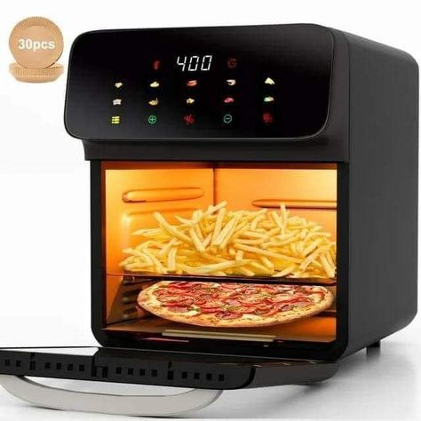 🌹🤞 Best Deal 🤞🌹 https://go.sylikes.com/eMQTmwGUT2V0 Bluebow Air Fryer 12QT Convection Oven with 10-in-1 Multi Function, Visible Window and Touchscreen, Black #ad Fruit Dryer, Healthy Cookware, Large Air Fryer, Kitchen Cooker, Air Fryer Oven, Air Fryers, Electric Oven, Convection Oven, Cooking Appliances